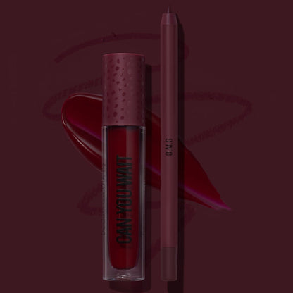 CAN YOU WAIT LIP DUO SET