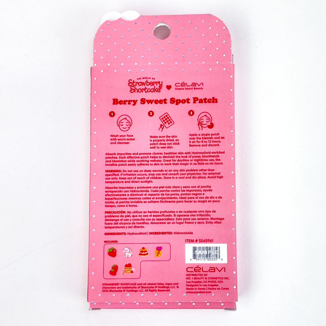 STRAWBERRY SHORTCAKE BERRY SWEET SPOT PATCH