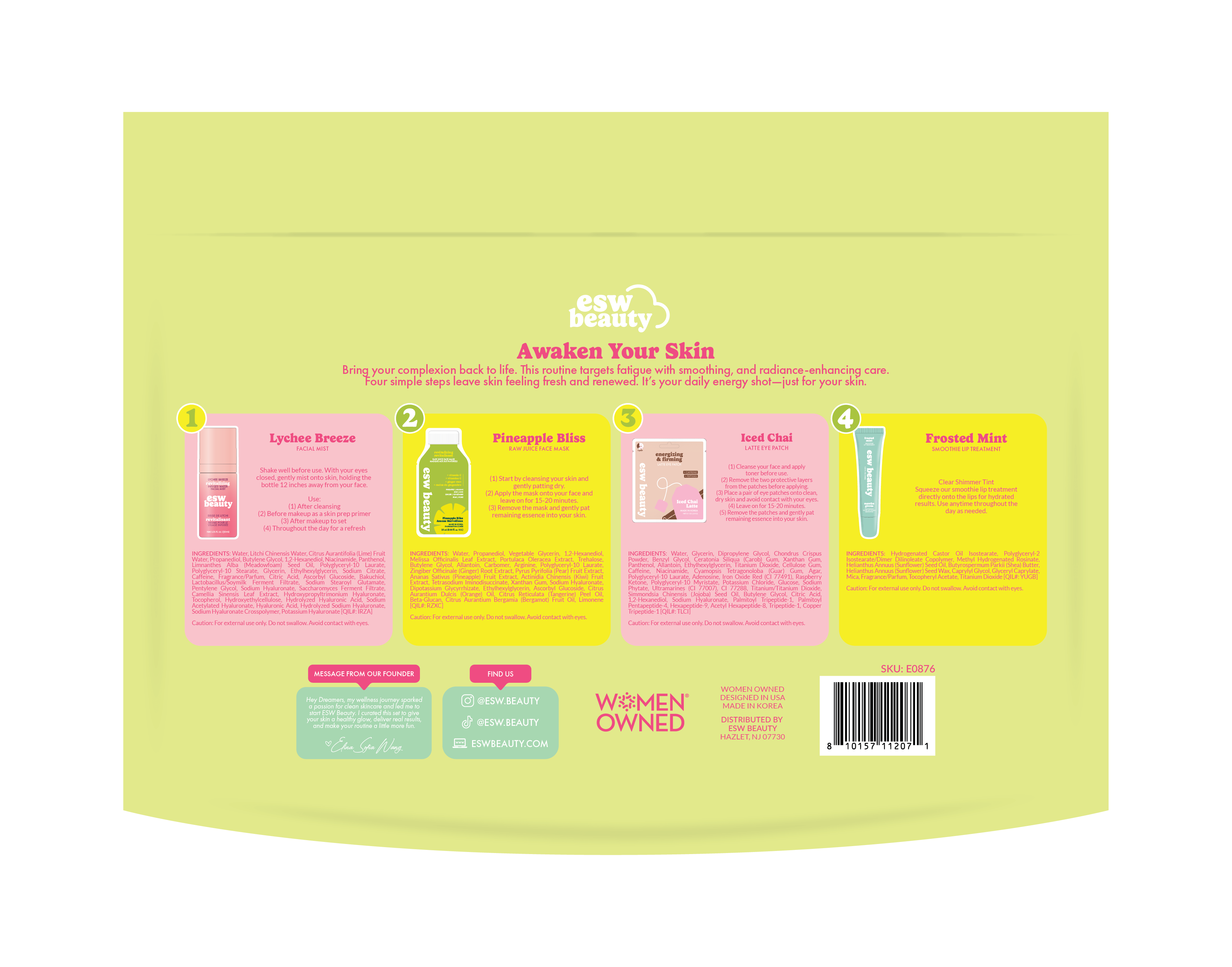 Awaken Your Skin Revitalizing  Multi-Step Skin Kit