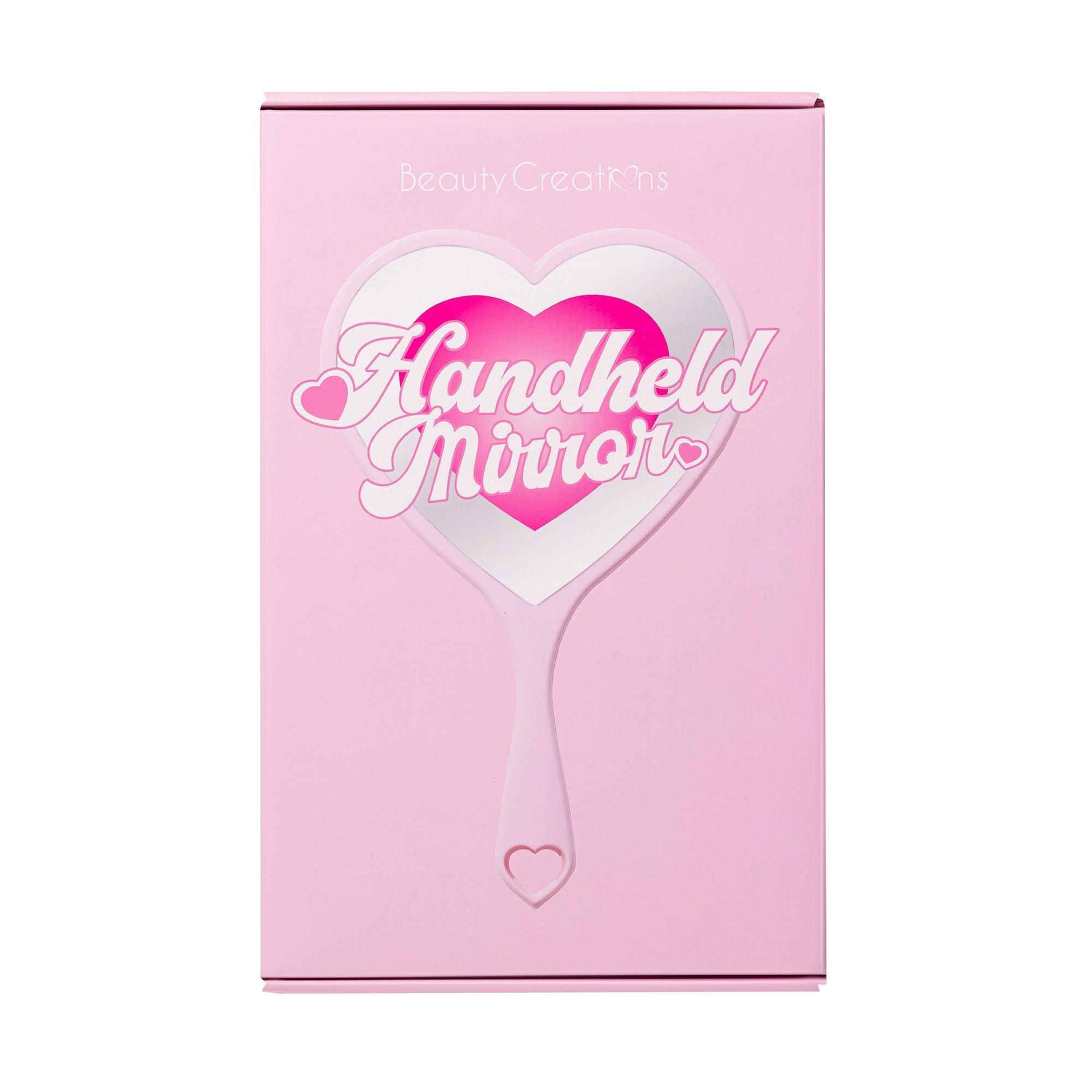Beauty Creations Handheld Mirror - Heart Shape
