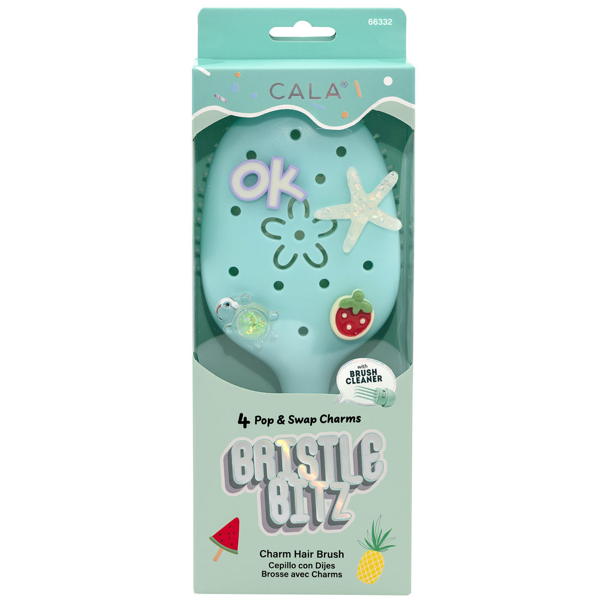 Bristle Bitz Charm Hair Brush