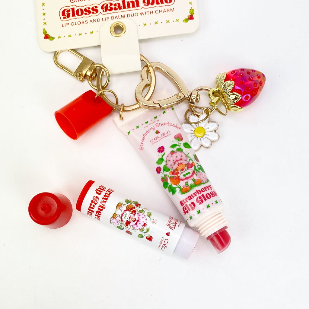 STRAWBERRY SHORTCAKE GLOSS BALM DUO