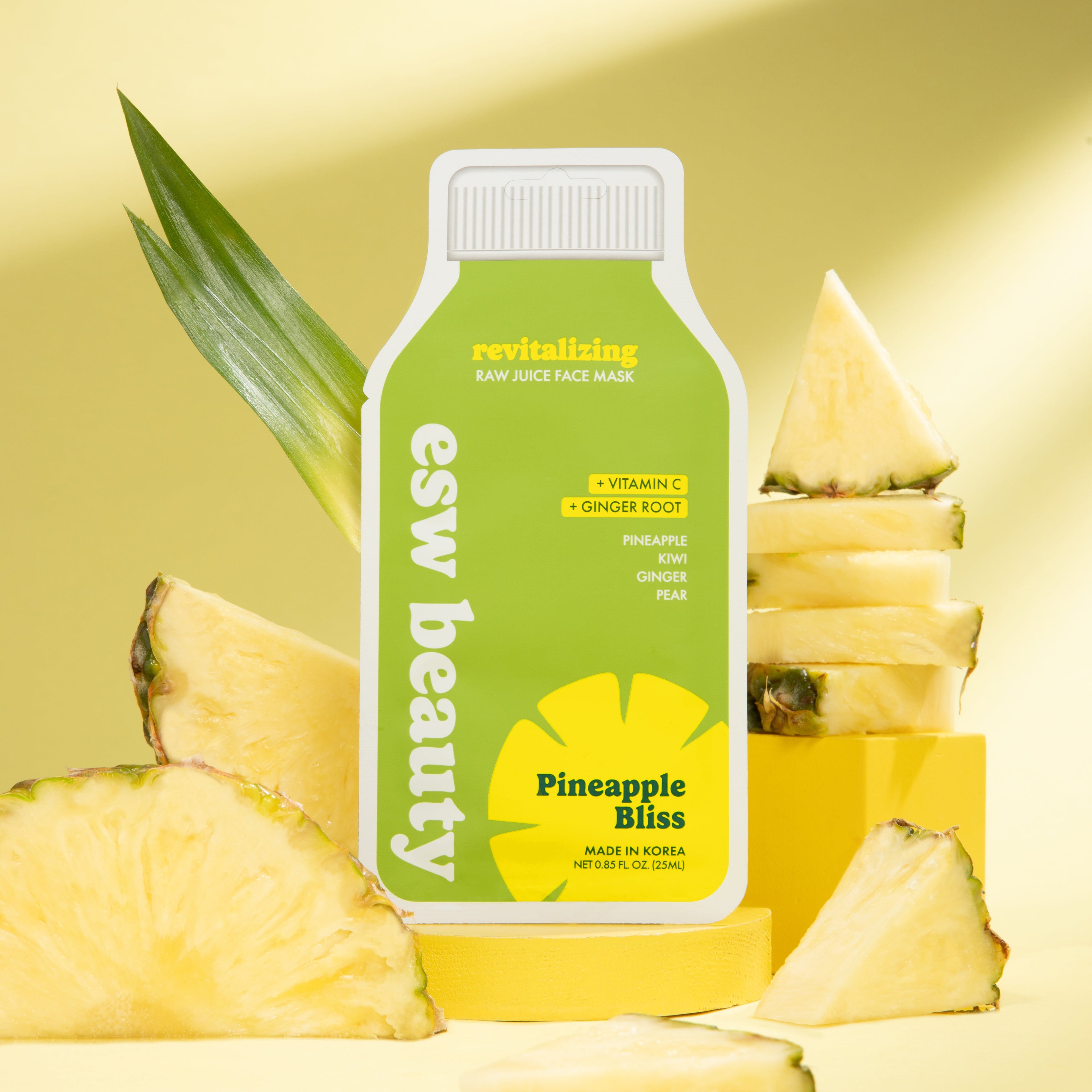 Pineapple Bliss Revitalizing Raw Juice Mask
