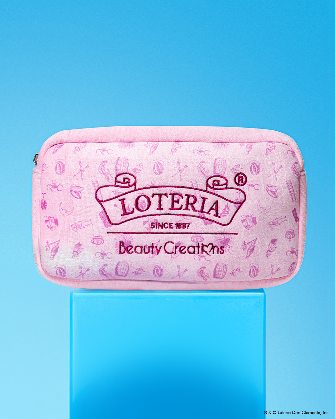 Lotería Don Clemente®️ Makeup Bag