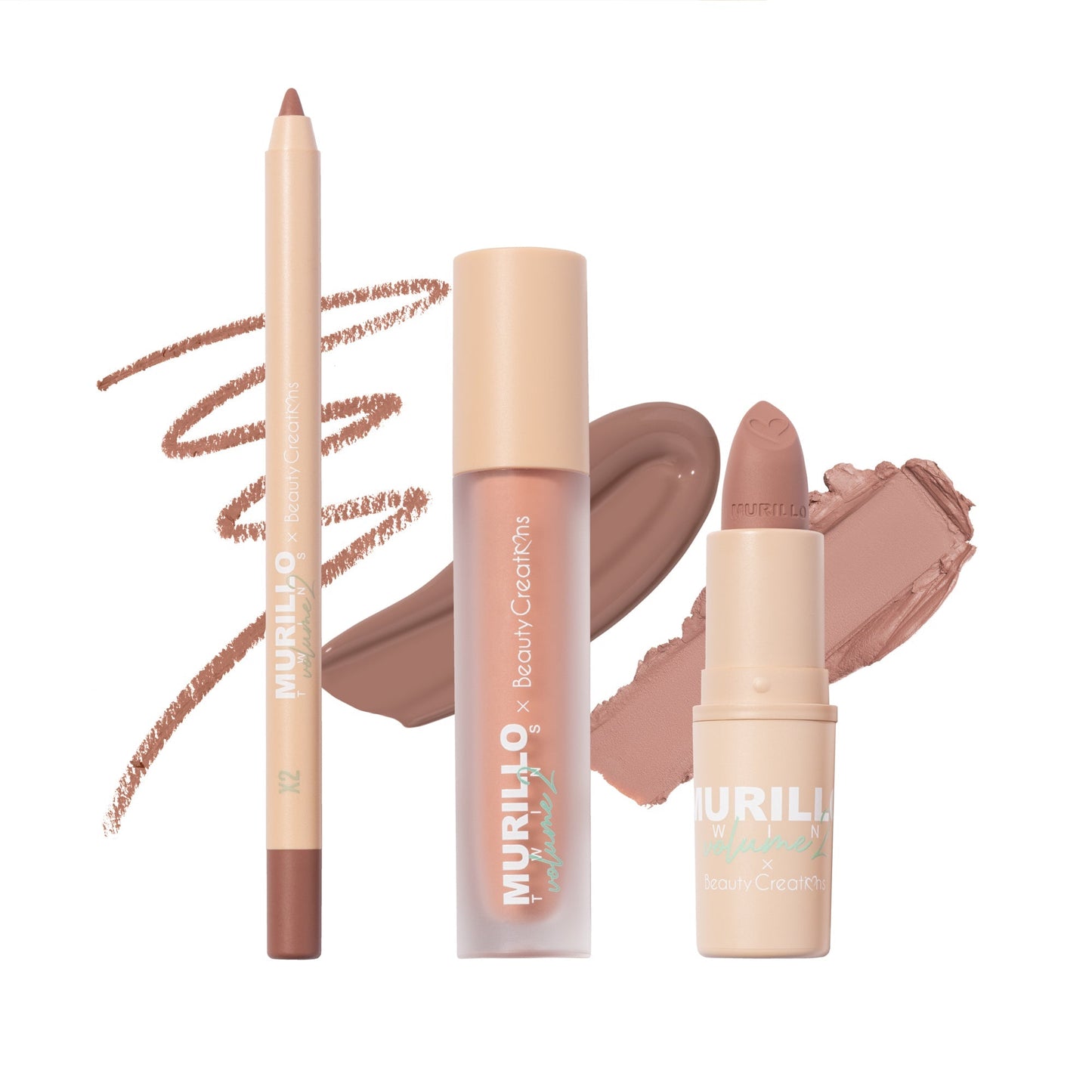 LOVE ME NUDE LIP KIT - MURILLO TWINS VOL. 2