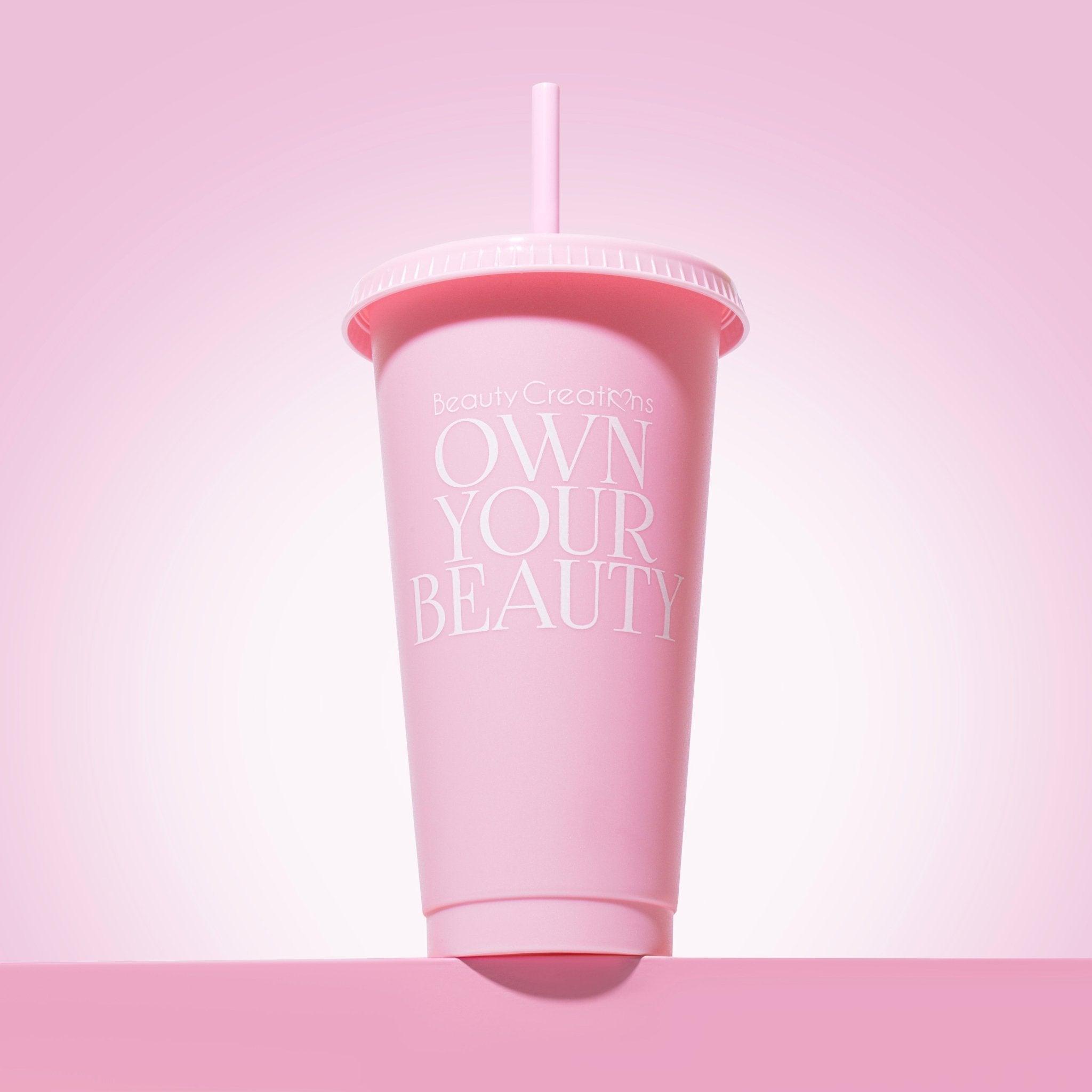 Own Your Beauty Pink Cup & Straw