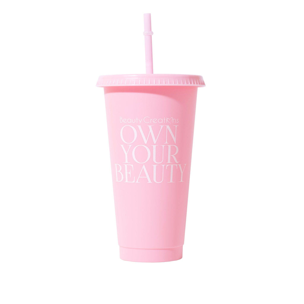 Own Your Beauty Pink Cup & Straw