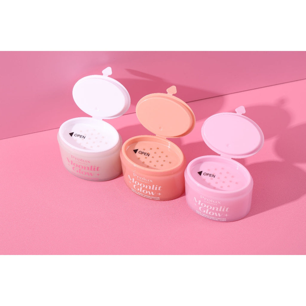 Moonlit Glow: Face & Body Highlighter