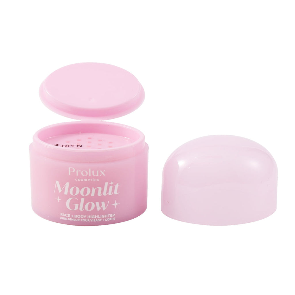 Moonlit Glow: Face & Body Highlighter