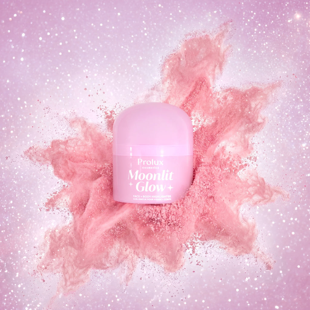 Moonlit Glow: Face & Body Highlighter