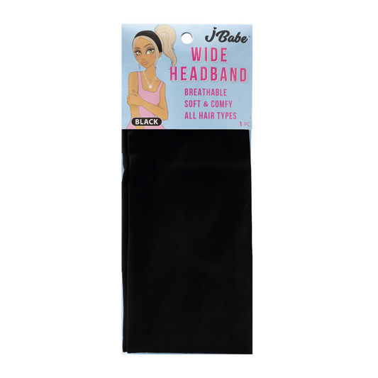 WIDE HEADBAND (BLACK)