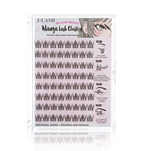 Manga Lash Clusters (No Glue Needed) - XL-05