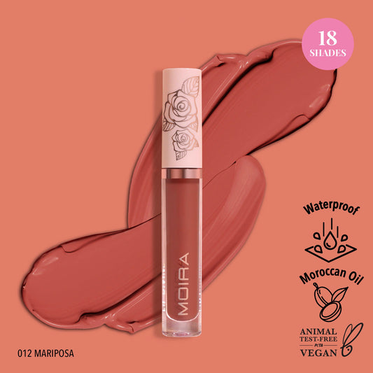 12 Mariposa Lip Divine Liquid Lipstick