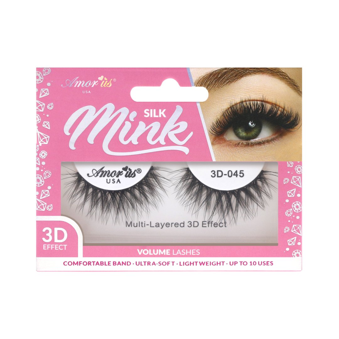 Silk Mink Eyelashes - 45