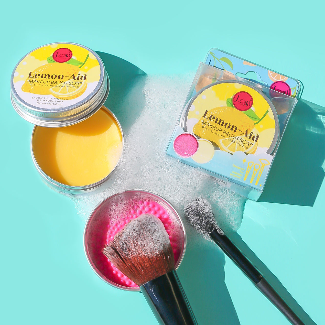 Lemon-Aid Makeup Brush Soap