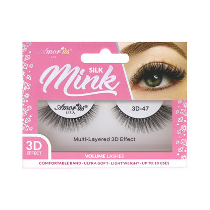 Silk Mink Eyelashes - 47