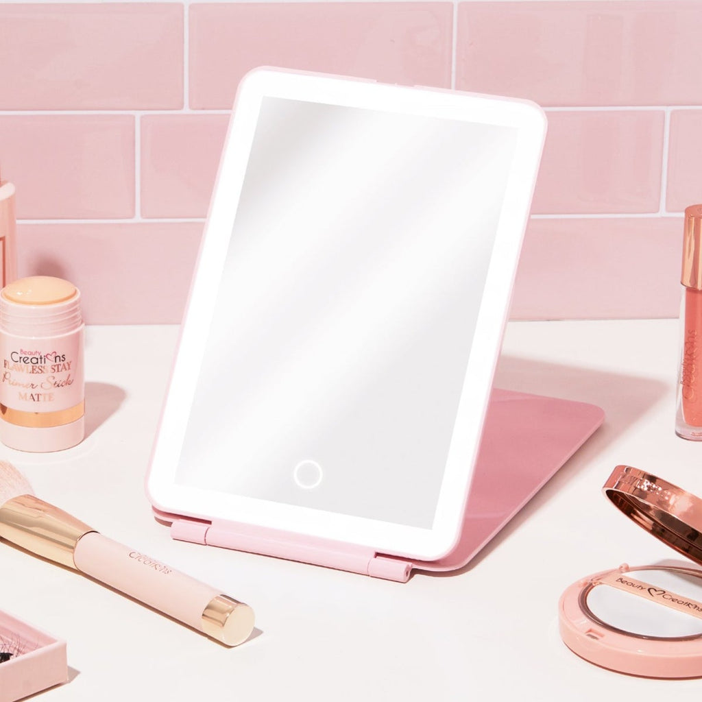 On The Go Mini Vanity Mirror (Pink)
