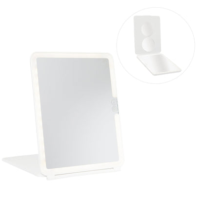 On The Go Vanity Mirror - White