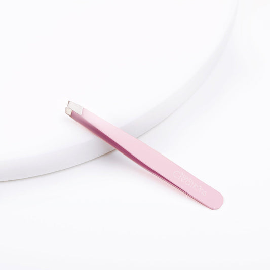 LIGHT PINK EYEBROW TWEEZER