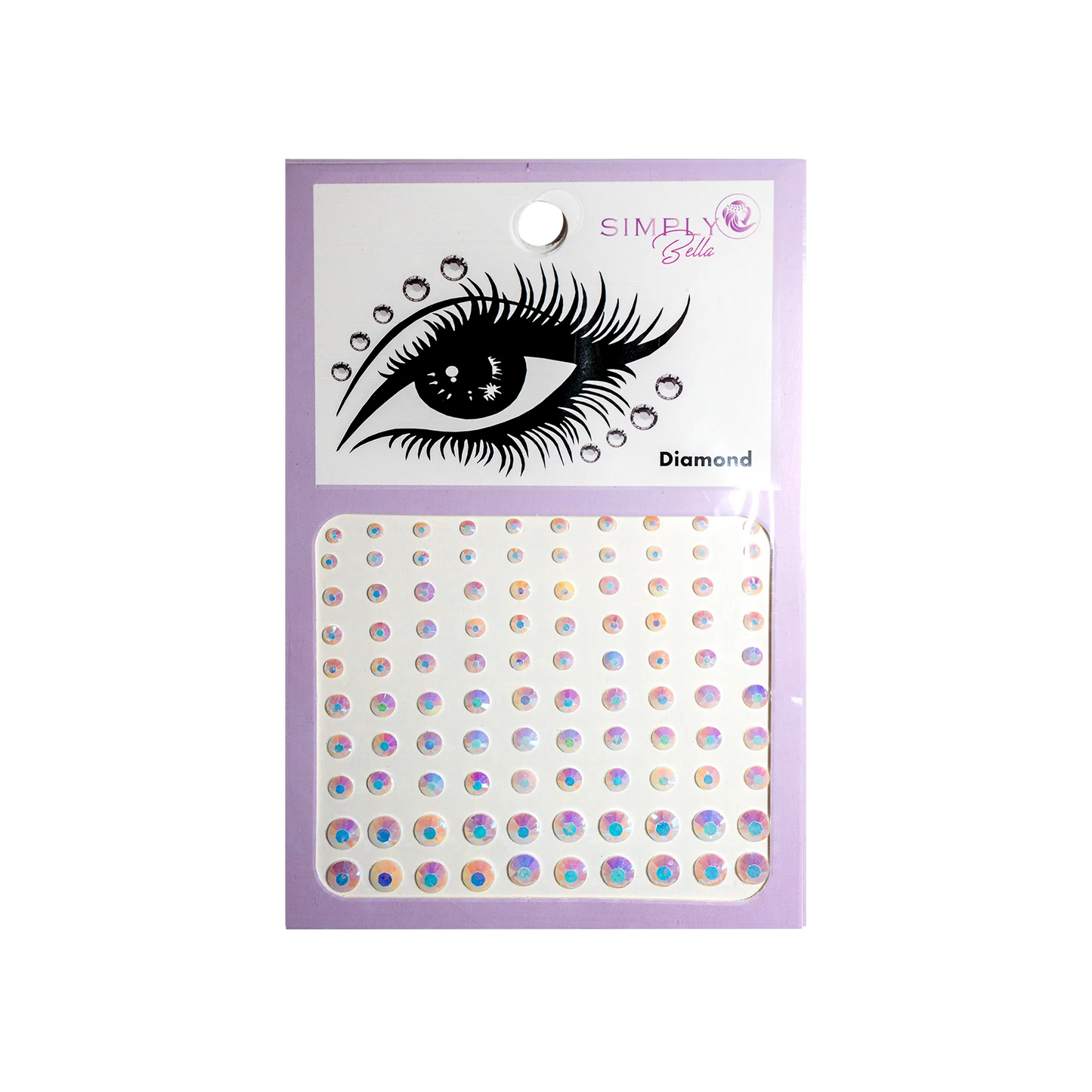 100 PIECE FACE JEWELS