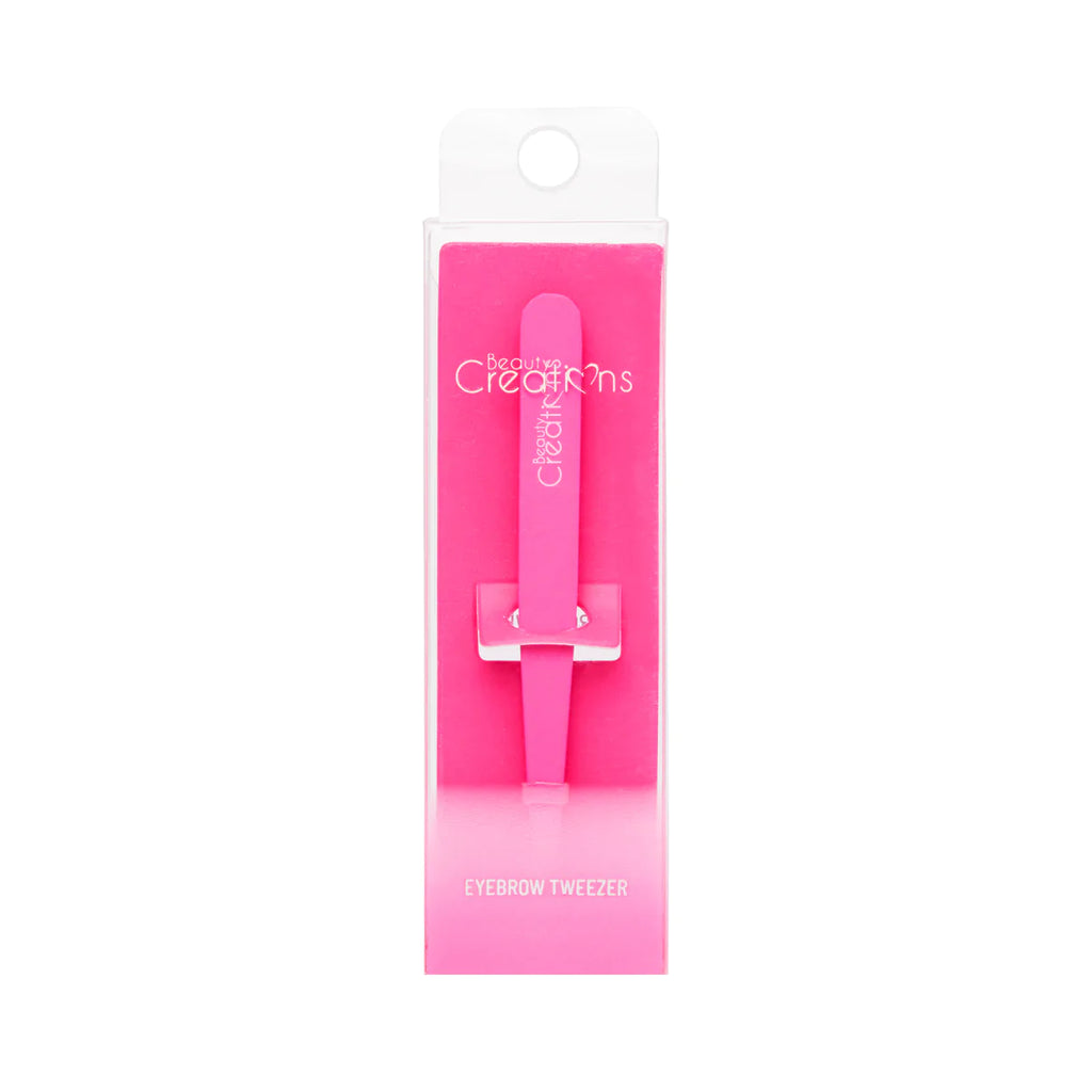 HOT PINK EYEBROW TWEEZER