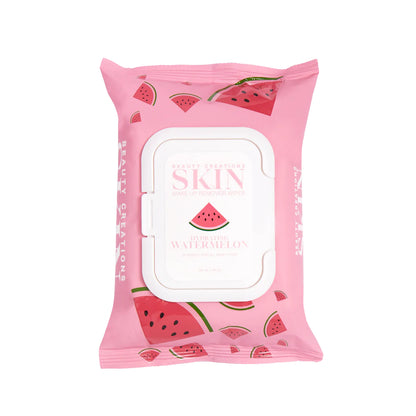 HYDRATING WATERMELON MAKEUP REMOVER WIPES