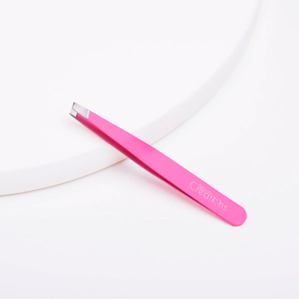 HOT PINK EYEBROW TWEEZER