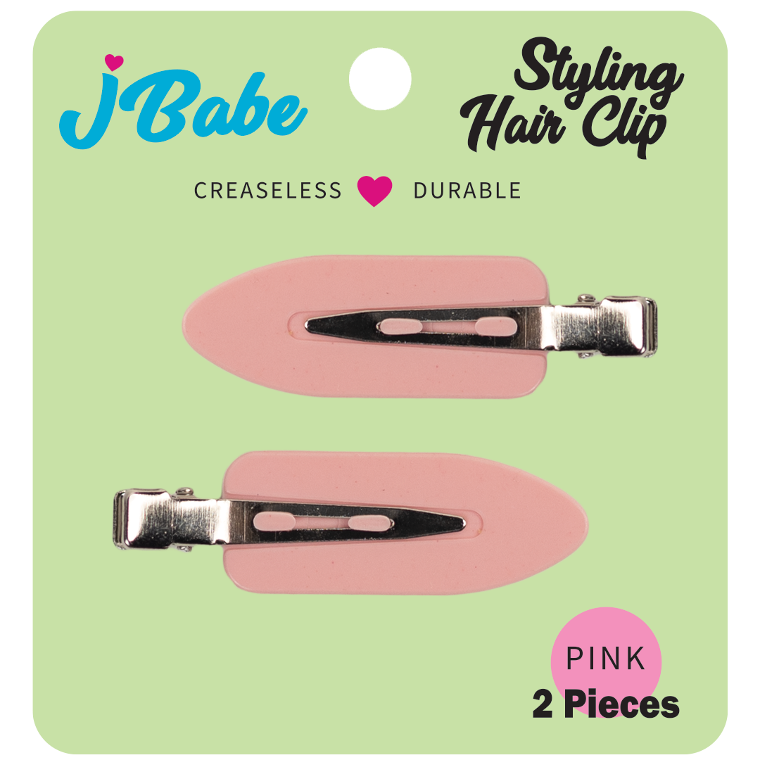 Styling Hair Clips - Pink